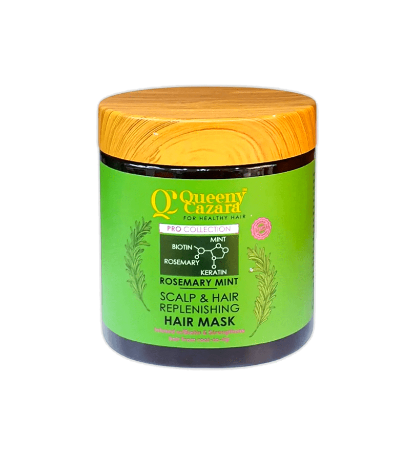 Queeny Cazara Rosemary Mint Scalp Hair Replenishing Mask 500ml
